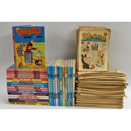 3127 - Beano Comics and Annuals, 1960s and later inc Annuals 1976-2007 (29 vols), comics from issue 1415 Au... 