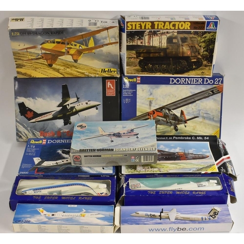 3137 - Model Kits - Revell 1:72 scale Dornier Do 27, 4792, Dornier 228-202, 04600, Airfix Britten Norman Is... 