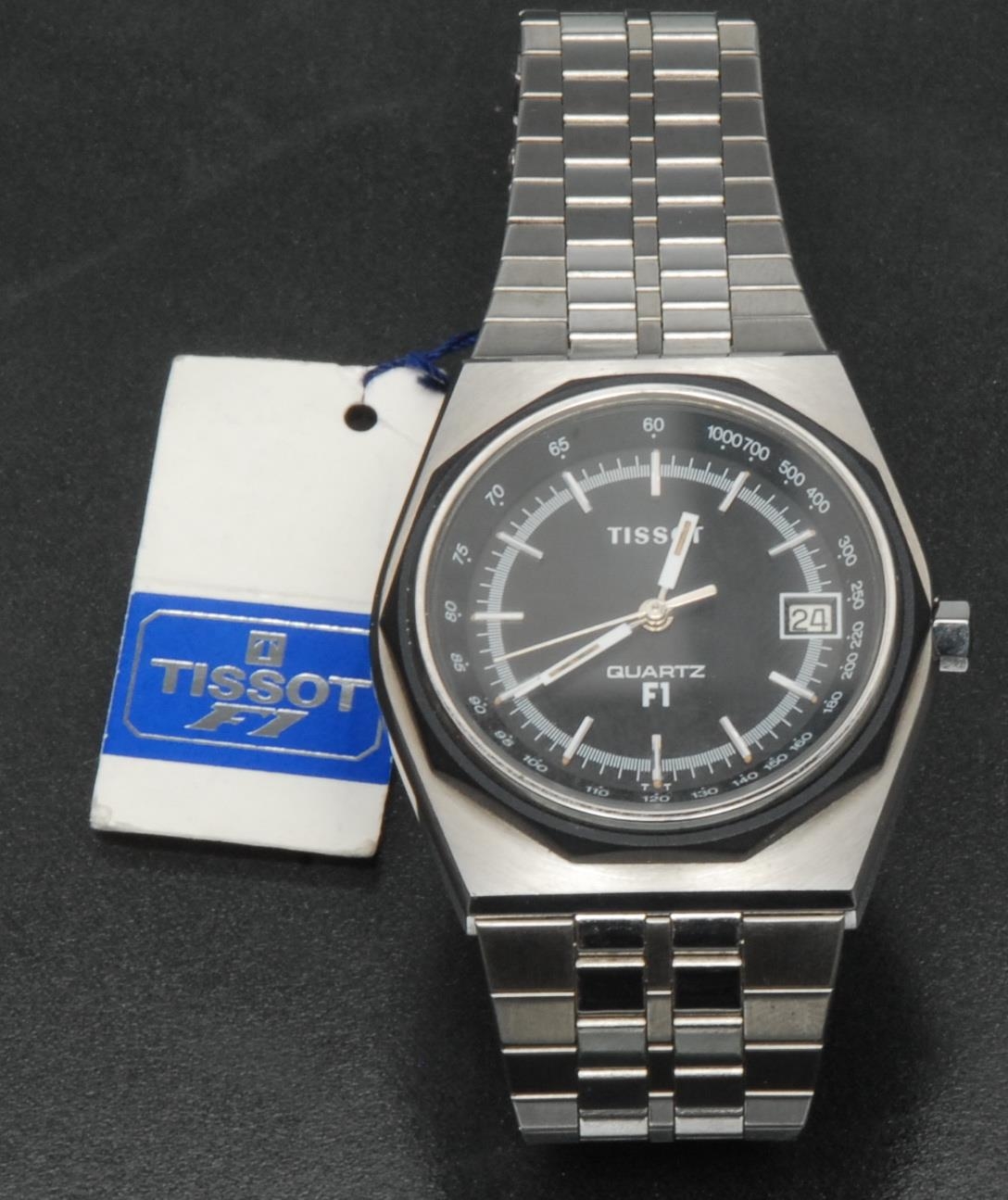 Tissot a Gentleman s 1970 s Retro F1 Quartz Wristwatch signed