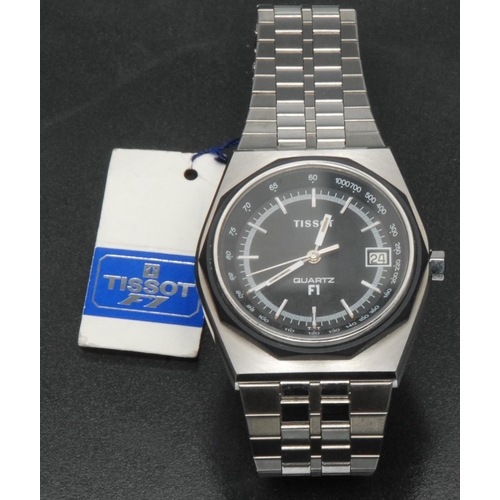 Tissot a Gentleman s 1970 s Retro F1 Quartz Wristwatch signed