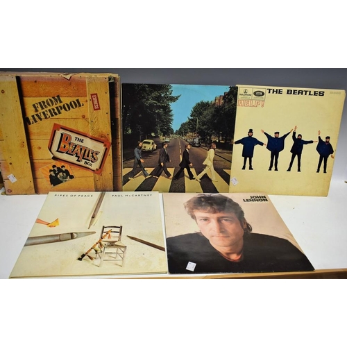 5007 - Vinyl Records - Beatles LP's, Mono, Abbey Road, Help, From Liverpool, The Beatles Box; others, The J... 