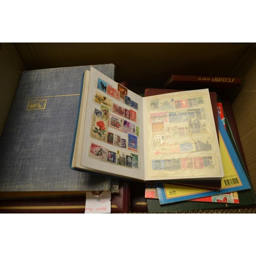 5053 - Stamps - large box, including stockbook of Africa, GV - QEII, large stockbook of GB, GV - QEII, some... 