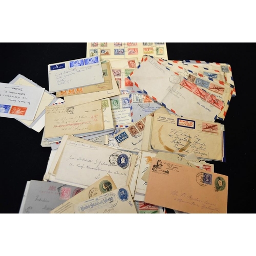 5095 - Stamps - postal history, Commonwealth, USA Airmail, etc