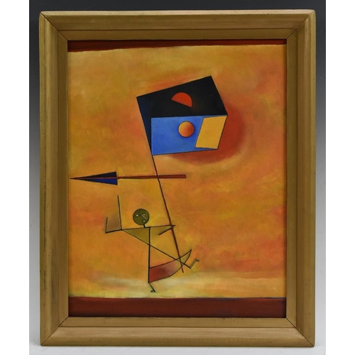 3005 - After Paul Klee (20th century) The Messenger oil on board, 50.5cm x 40cm