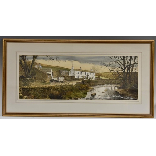 3006 - Alan Ingham (1932 - 2002) The Sportsman's Inn, Dentdale, North Yorkshire signed, watercolour, 28cm x... 