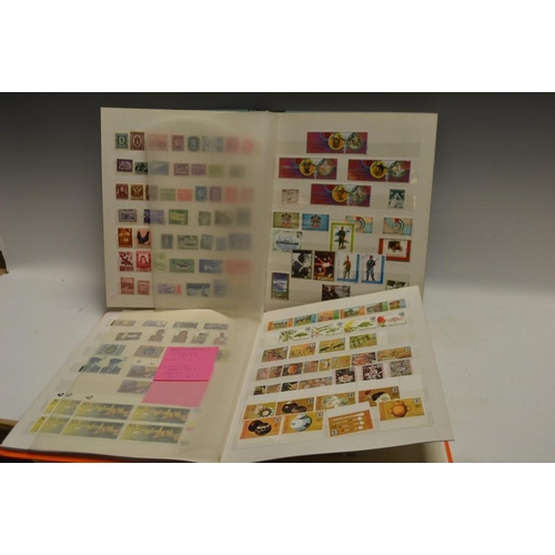 5219 - Stamps - two stockbooks, one including Taiwan UMM sets in blocks of four, plus Russia R.SA. mint, et... 