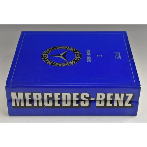 3756 - Automobilia - Mercedez-Benz 1886 - 1986, two-volume set, EDITA S.A., Lausanne 1986, copiously illust... 