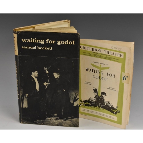 3759 - Beckett (Samuel), Waiting For Godot: a tragicomedy in two acts, first edition, Faber and Faber Limit... 