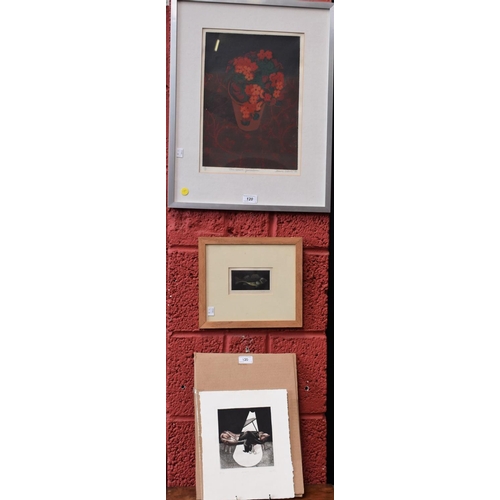 120 - ***LOT WITHDRAWN***Pictures and Prints - Dawn Sidoli, The Small Geranium, signed, limited edition, 1... 