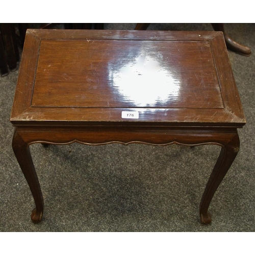 176 - An oriental side table