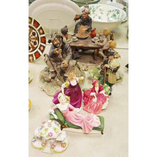 135 - Royal Doulton figures including The Laird HN2362; Repose HN2272; Lydia HN1939; Petite Ladies Renaiss... 