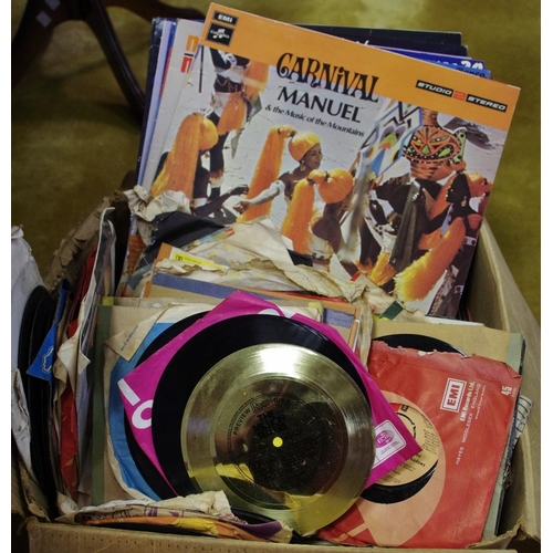 365 - Records - various 7'' singles, 12'' singles and LP's, including Disco,Olivia Newton-John, Carnival, ... 