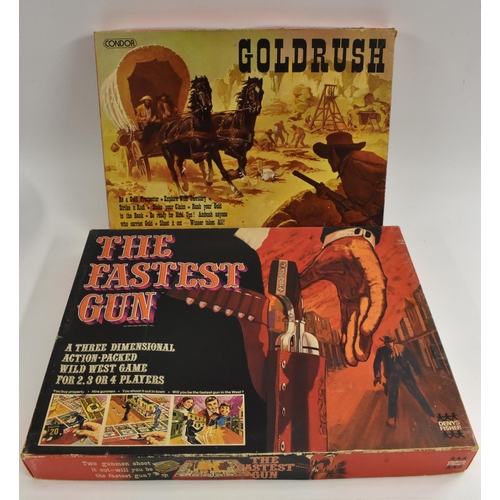 100 - Games - Western Board Games, Goldrush, made by Condor, and The Fastest Gun, made by Denys Fisher (2)