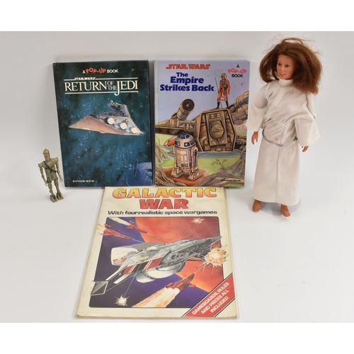 12 - Star Wars Collection - Princess Leia doll; Return of the Jedi pop up book; The Empire Strikes Back, ... 