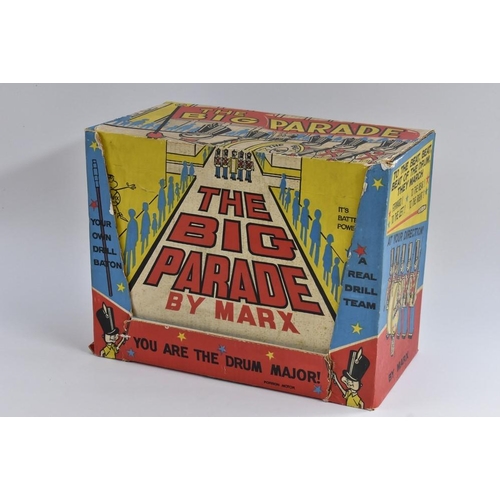 17 - Marx Toys (UK) ''The Big Parade'' - a  plastic battery operated novelty toy comprising five plastic ... 