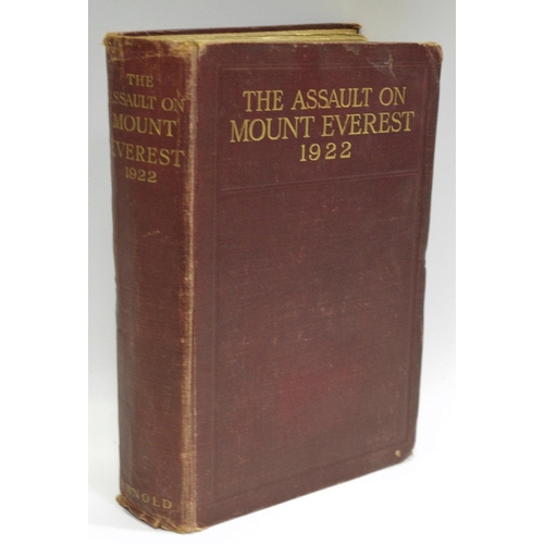 253 - Books -  The Assault on Mount Everest 1922, by Brigadier-General C.G.Bruce, C.B., M.V.O. and other m... 