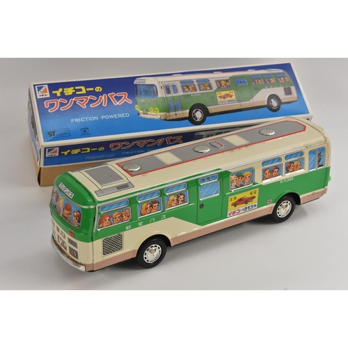 178 - Tinplate - a friction coach, made in Japan, mint in a box, great illustrations