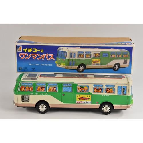 178 - Tinplate - a friction coach, made in Japan, mint in a box, great illustrations