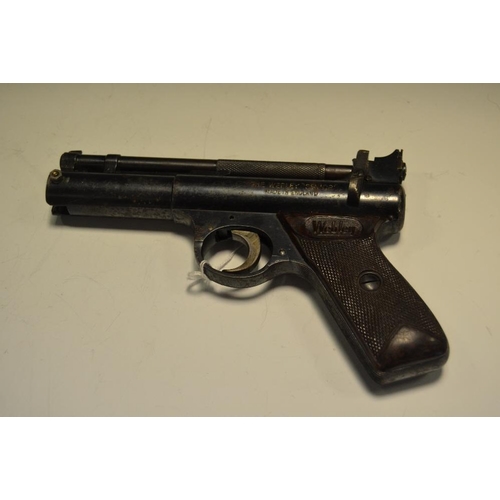 266A - A Webley Senior air pistol, 0.177 calibre