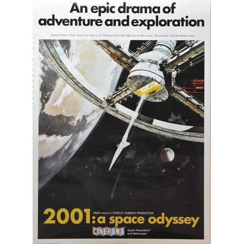 211 - Movie Posters - a promotional poster, 2001 A Space Odyssey, 1968, undated, 86cm x 61cm