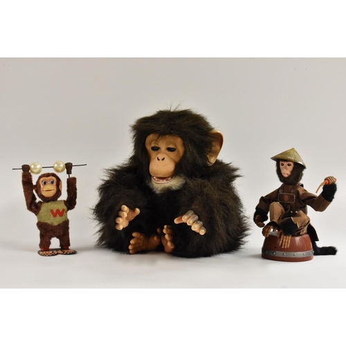 31 - A King of the Jungle Monkey, battery operated, talks and moves; a Zizzle Pirates of the Caribbean Ja... 