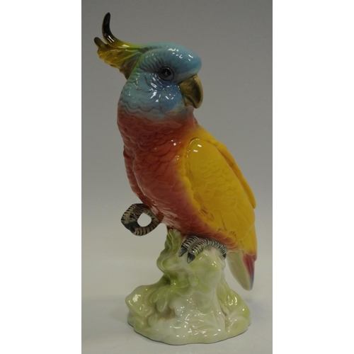 6 - A Beswick model of a Cockatoo, impressed pattern no.1180