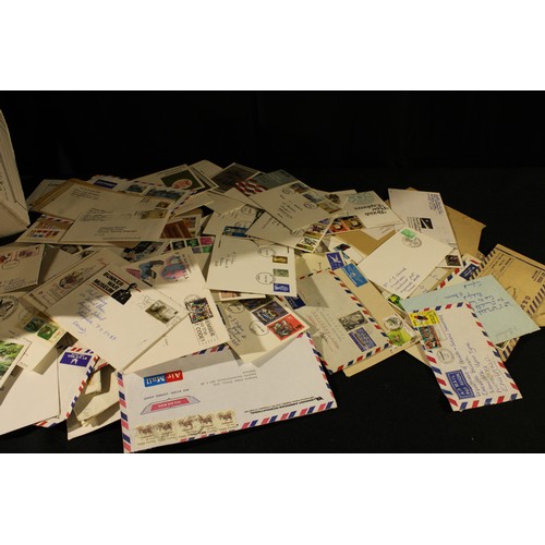 428 - Stamps - a quantity of first day covers and commercial mail