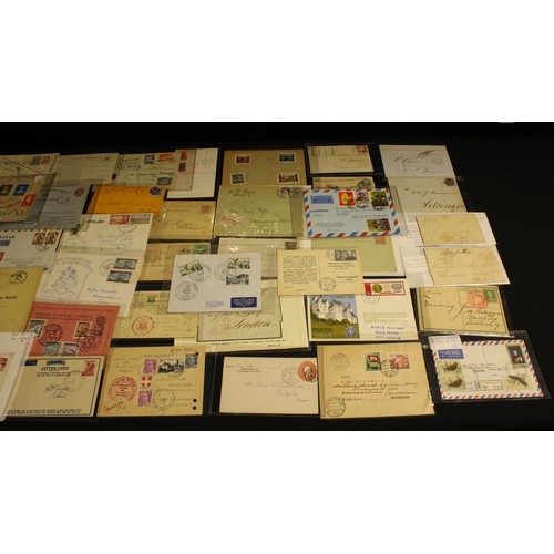 444 - Stamps - a collection of 44 worldwide postal history items