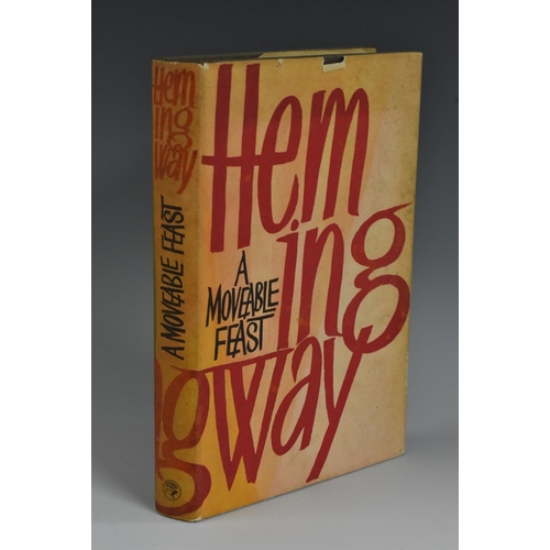 3570 - Hemingway (Ernest), A Moveable Feast, first edition, Jonathan Cape, London 1964, pp: 192, h/b, d/j, ... 