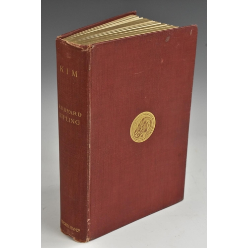 3573 - Kipling (Rudyard), Kim, first edition, Macmillan and Co., Limited, London 1901, pp: [viii], 413, [i]... 