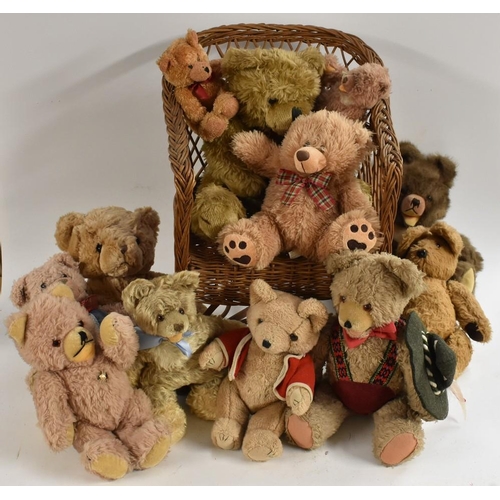 3072 - Stuffed Toys - a 1902-2002 centenary Bear;  others Grisly, Pedigree, H C Sales etc  others possibly ... 