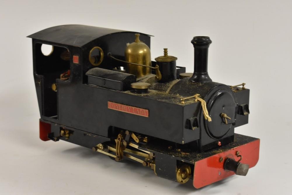 Sold at Auction: HO-gauge brass 0-4-0 Tank Locomotive