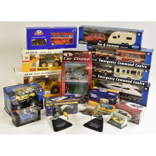 3227 - Die-Cast Vehicles - New Ray Land Rover NR518 1997 Discovery;  Mercedes Benz SLK 1998;  others Teamst... 