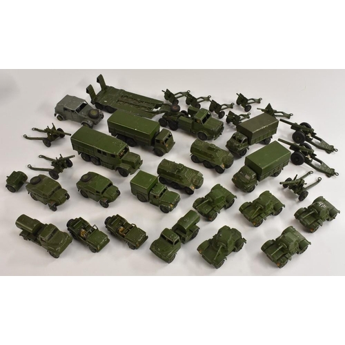 3236 - Dinky Supertoys - Military Vehicles inc 660 Mighty Antar Tank Transporter,  62210 Ton Army Truck, 68... 