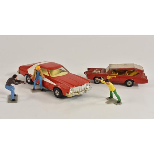 3252 - Corgi Toys - TV and Film Toys - a 277 Monkeemobile, red body, texture white roof, yellow decals, yel... 