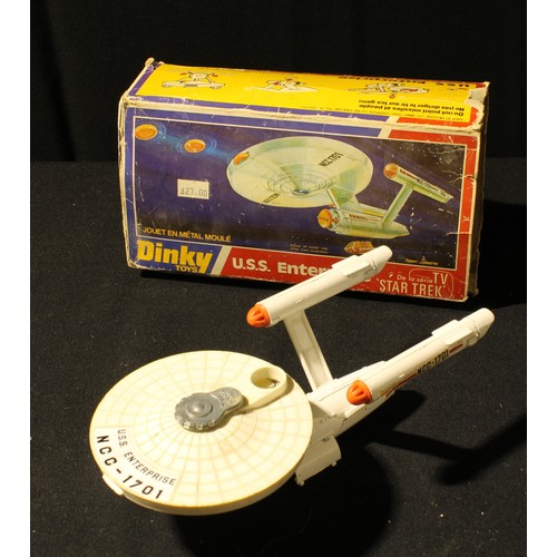 360A - Dinky Toys, TV and Film related, 358 U.S.S. Enterprise from Star Trek, boxed (box has faults)