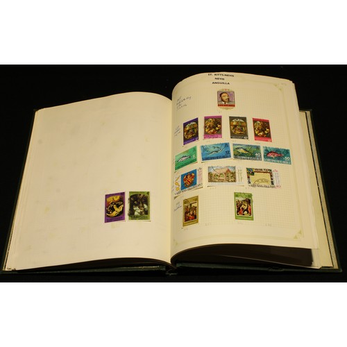 430 - Stamps - QEII stamp album, Br Commonwealth A-Z sets and part sets, 100's of stamps, used and MM