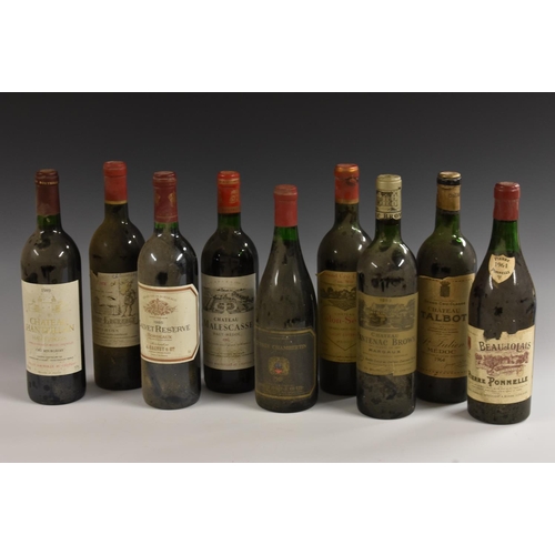 3537 - Château Cantenac Brown 1963 Margaux, label good but for creased tear, level at shoulder, seal intact... 