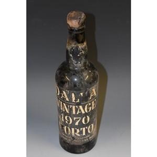 3539B - Dalva 1970 Port, [c. 75cl], labels poor to fair, level at shoulder/neck, seal intact but losses to w... 