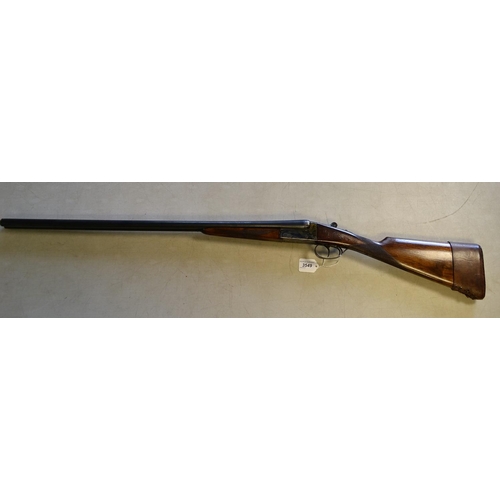 3549 - An AYA-Aguirre & Aranzabal 16 bore side by side double barrel shotgun, serial No 395149  A Shotgun l... 