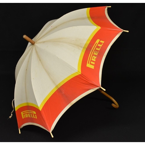 3481 - Advertising - a vintage 1970s Pirelli umbrella