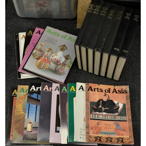 5942 - Arts of Asia, January 1971 - December 1993, some bound, published by Arts of Asia Publications, Hong... 