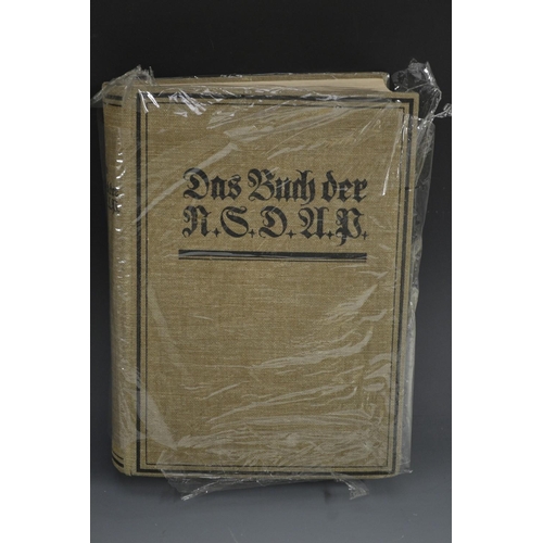 5999 - Nazi Germany/Third Reich - Espe (Walter M.), Das Buch der N.S.D.A.P [...], Schönfeld`s Verlagsbuchha... 