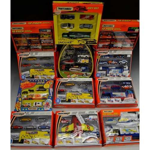 5240 - Matchbox Toys - Launchers sets, inc Aeroplane, Auto Carrier Car Transporter, Mission Hero Boat, Base... 