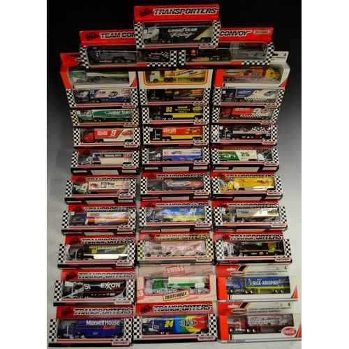 5242 - Matchbox Toys - Superstar Transporters, Quaker State; others Melling Raceing;  Richard Petty STP;  S... 