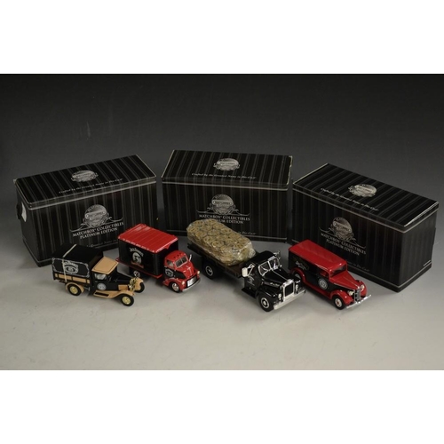 5256 - Matchbox Toys - Platinum Editions , 96769 ,1956 Mack B delivery truck, Jack Daniels whisky; others 9... 