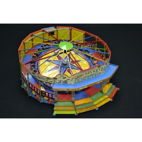 5269 - A scratch built model of a fairground ride, Moon Rocket Super Sonic Sensation, Denjeani, by Dennis C... 