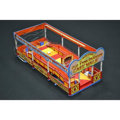 5272 - A scratch built model of a fairground ride, Bishtons presents Richards original Old Tyme Brooklyn Ca... 