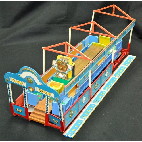 5273 - A scratch built model of a fairground ride, Cake Walk, Invigorating, Rejuvenating For All Ages Young... 