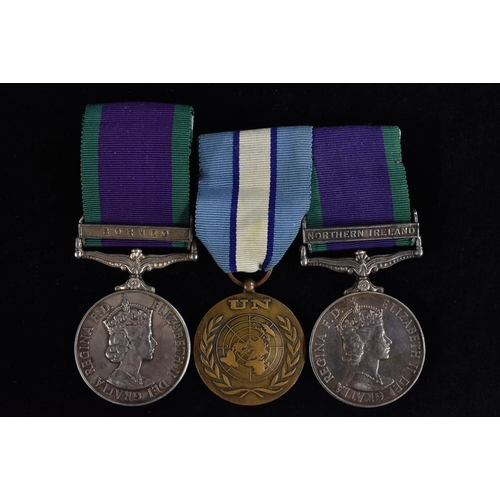 3788 - Medals, GSM 1962-2007 (CSM) - Two: Foresters/Worcester-Foresters (formerly Notts & Derby): Clasp: Bo... 